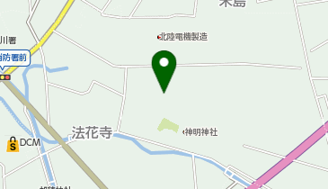 北陸電機製造株式会社 本社の地図画像
