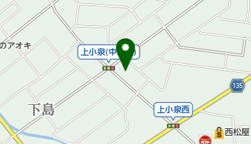 美容室夢工場の地図画像