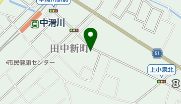 富国生命保険相互会社滑川支部の地図画像