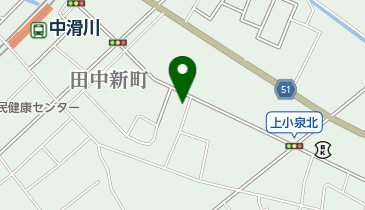 白百合理容店の地図画像