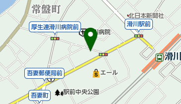 中村理容院の地図画像