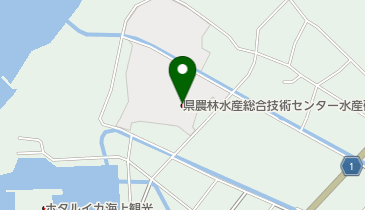 富山県農林水産総合技術センター水産研究所の地図画像