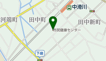 滑川市役所 市民健康センターの地図画像