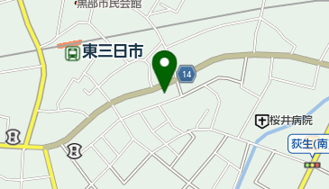 大屋電機商会の地図画像