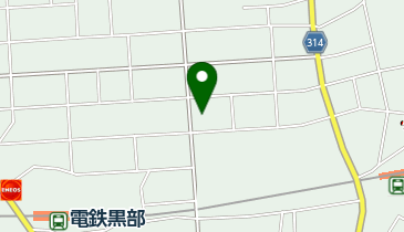 トータルバランス整体室の地図画像