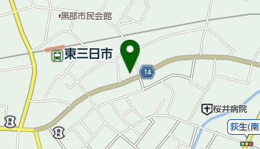 桜井呉服店の地図画像