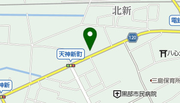 まつざかや化粧品店の地図画像