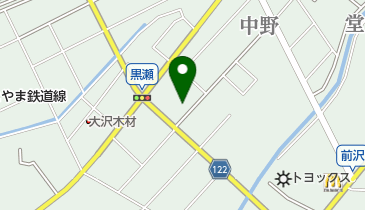 柳川造園の地図画像