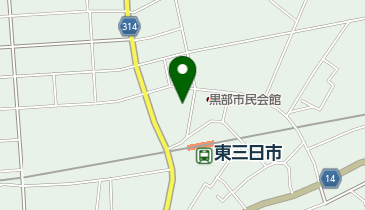 深井衣料店の地図画像