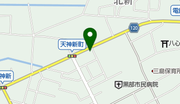 髪工房はしもとの地図画像