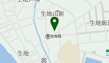 黒部市消防団 生地分団の地図画像