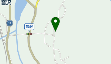 黒部市消防団 音沢分団の地図画像