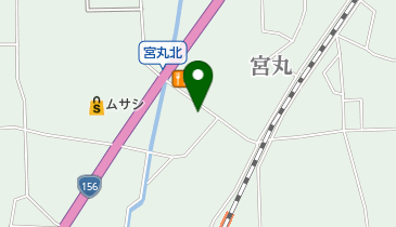 山の手倶楽部砺波店の地図画像