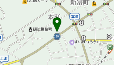 一心堂の地図画像