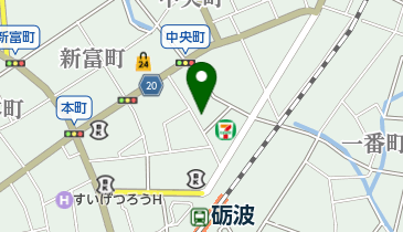 電化のみやざきの地図画像