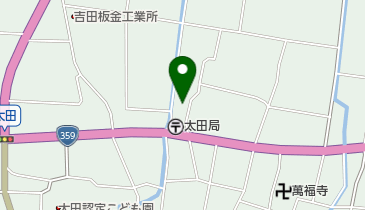 太田八区集会所の地図画像