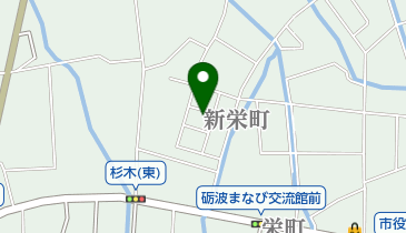 新栄町公民館の地図画像