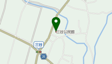 三谷公民館の地図画像
