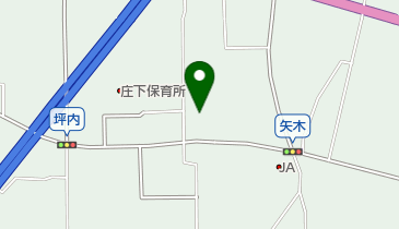 矢木公民館の地図画像