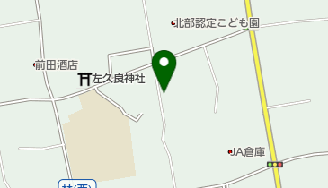 木谷綜合学園 砺波北部小前教室の地図画像