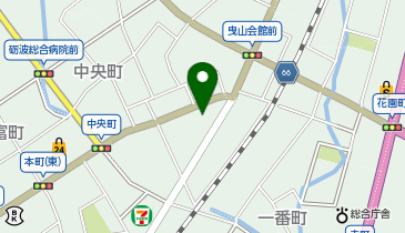 ふじや貸衣裳店の地図画像