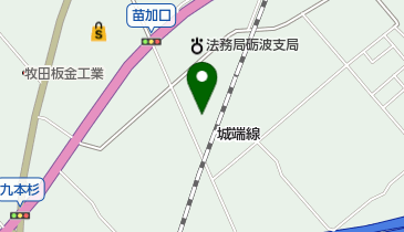 熊野鍼灸院の地図画像