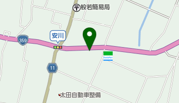 田中洋品店の地図画像