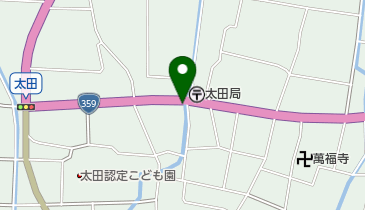 長江理容院の地図画像