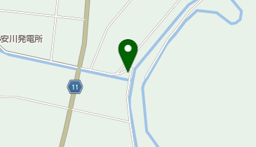 富山県企業局安川操作所の地図画像
