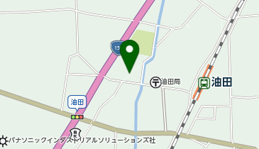 油田自治振興会館の地図画像