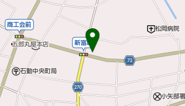 インテリアにしのの地図画像