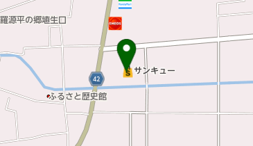 サンドライサンキュー小矢部店の地図画像