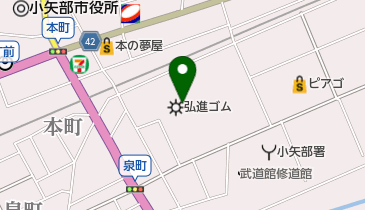 トヤマ弘進労働組合の地図画像