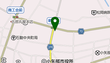 ヨコガワ化粧品店の地図画像