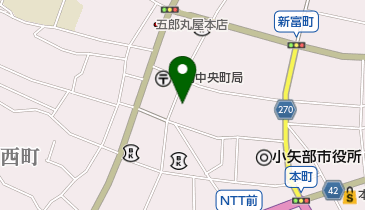 田中屋呉服店の地図画像