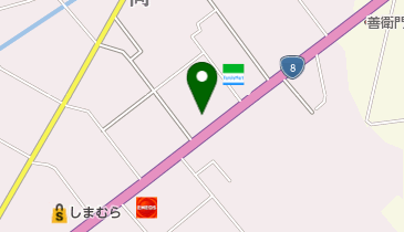 やしま呉服店の地図画像