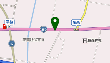 高藤酒店の地図画像