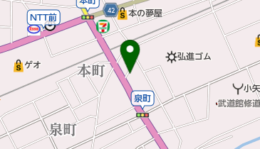 永広紙器の地図画像