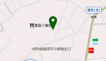 尊光寺の地図画像