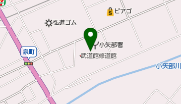 小矢部市立屋内スポーツセンターの地図画像