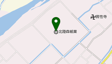 北陸森紙業株式会社の地図画像