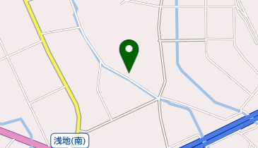 浅地南部営農組合の地図画像