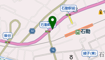 マツオ美容室の地図画像