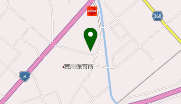 荒川美容室の地図画像