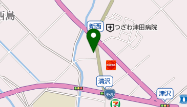 藤崎理容店の地図画像