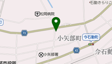 小矢部市消防団 石動第2分団の地図画像