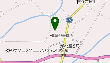 小矢部市消防団 北蟹谷分団の地図画像