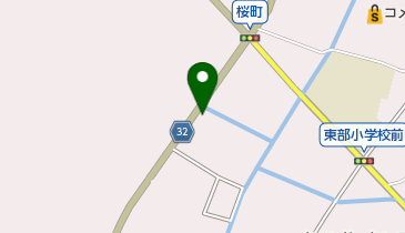 小矢部市消防団 子撫分団の地図画像