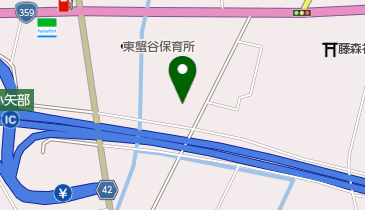 小矢部市消防団 東蟹谷分団の地図画像