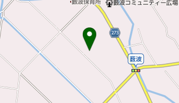 小矢部市消防団 薮波分団の地図画像